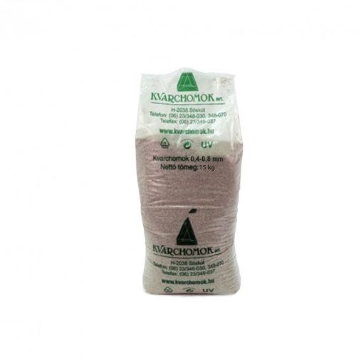 Quartz sand, 0.4-0.8 mm for a water spinner with a sand filter, 15 kg