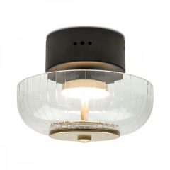   ALTAVOLA DESIGN LA104-CW VITRUM Black Ceiling Lamp LED 7.2W IP20