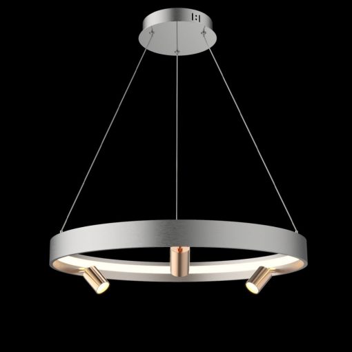 Pendant Gray SpectraNo.3 Altavola Design LA114-P-60-3-1-GREY-GOLD