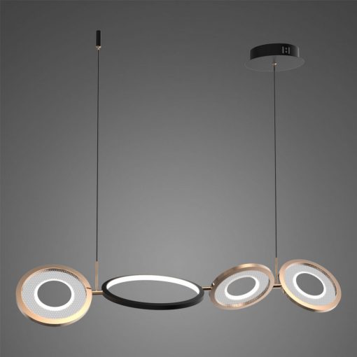 Pendant Black SeppiaNo.4 Altavola Design LA115-P-98-3K-BLACK-GOLD