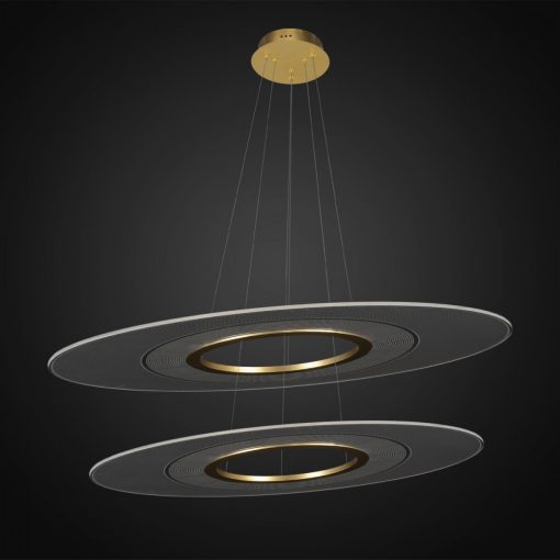 Pendant Gold EclipseNo.2 Altavola Design LA116-P2-97-3K-GOLD