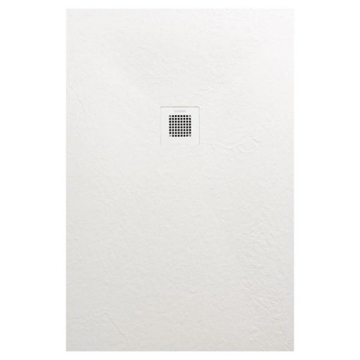 AREZZO design SOLIDSoft shower tray 120x100 cm, WHITE, with matching drain (2 boxes)