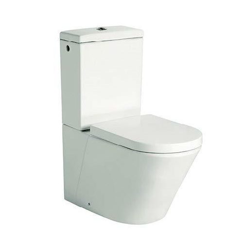 AREZZO design INDIANA combi toilet with lower/rear outlet AR-102 (2 boxes)