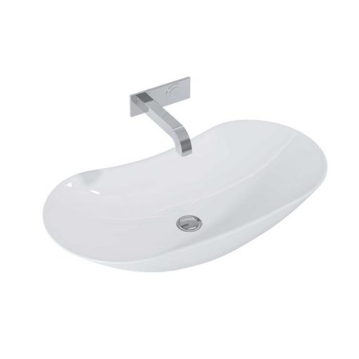 AREZZO design countertop washbasin PIATO 73x38