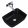 AREZZO design countertop washbasin RENI 46x33, matt black