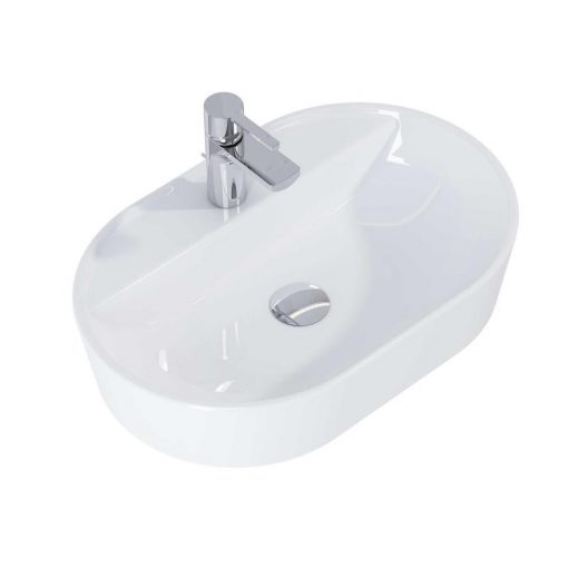 AREZZO design countertop washbasin BABETTE 62X41