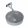 AREZZO design countertop washbasin LORCA 42x42 matt silver grey