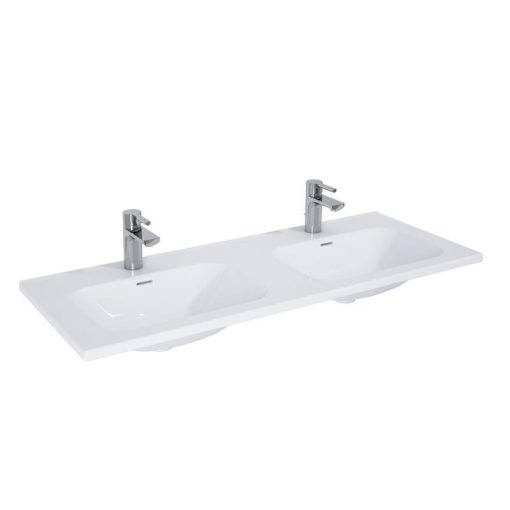 AREZZO design PIAZZA 120 cm double washbasin