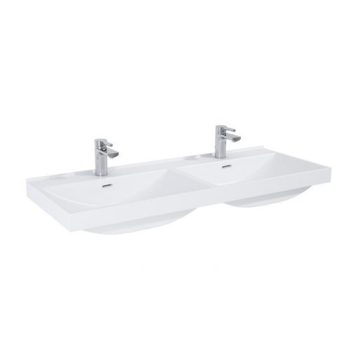 AREZZO design MAXXI 120 cm double washbasin