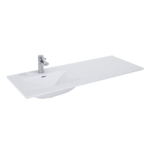 AREZZO design SKAPPA 120 cm washbasin (60+60) left