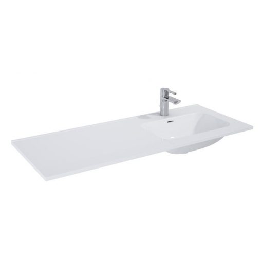 AREZZO design SKAPPA 120 cm washbasin (60+60) right-handed