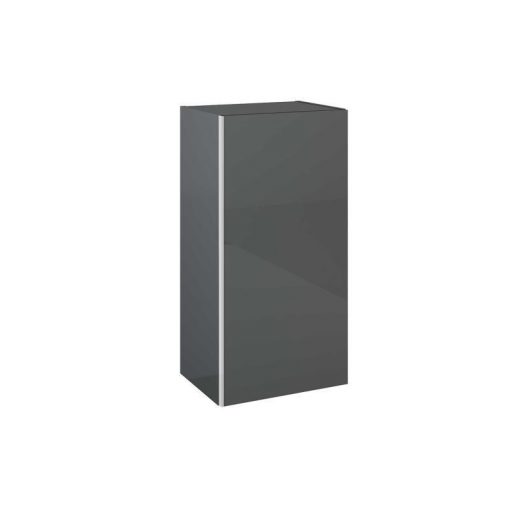 AREZZO design MONTEREY 40 cm upper cabinet (31.6 cm deep) with 1 door Mf. in anthracite color