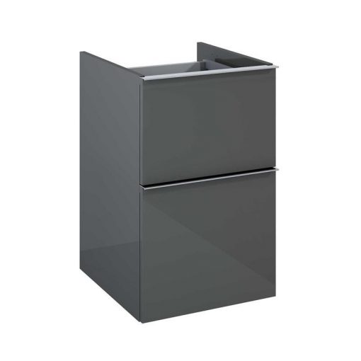 AREZZO design MONTEREY 40 cm base cabinet with 2 drawers Mf. In anthracite color