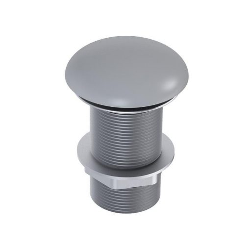 AREZZO design Click Clack drain, matt silver grey