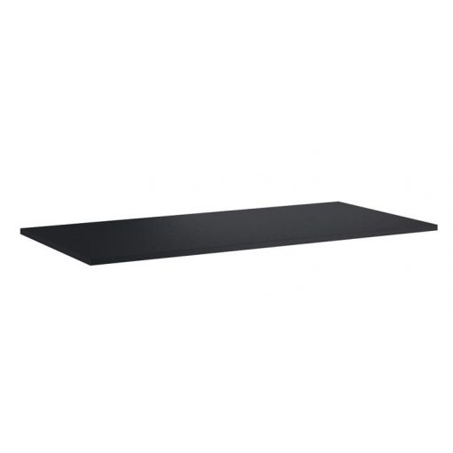 AREZZO design marble counter 100/46/1.5 matt black