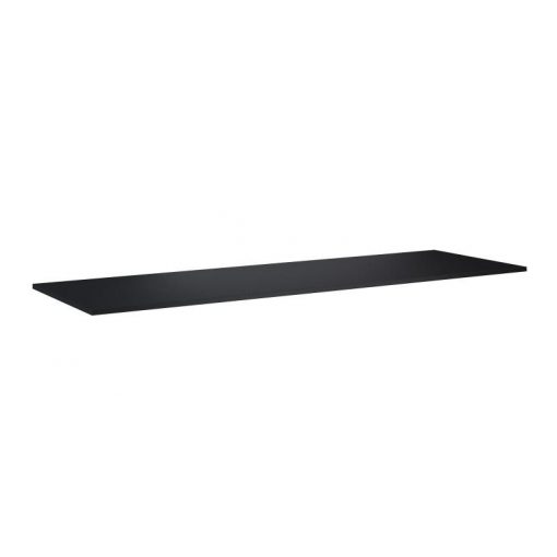 AREZZO design marble counter 160/46/1.5 matt black