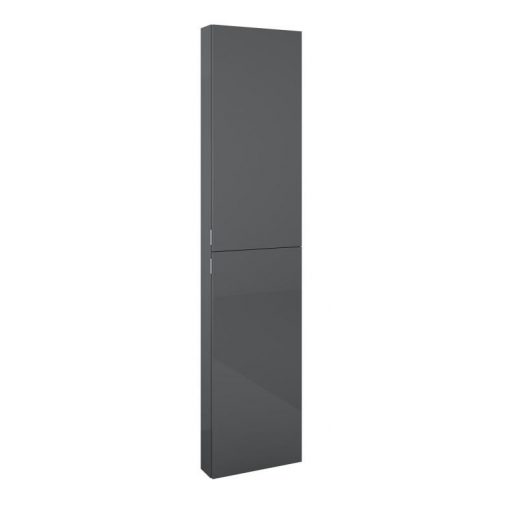 AREZZO design universal standing cabinet for any model 40 cm, 2 doors, (12.6) mf anthracite