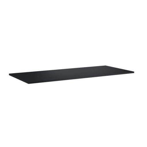 AREZZO design marble counter 120/49.4/1.5 matt black