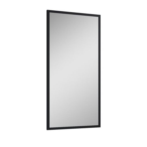 AREZZO design framed mirror long 50/100, black 19mm