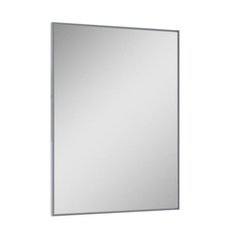 AREZZO design framed mirror 60/80, chrome 8 mm