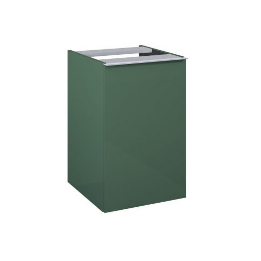 AREZZO design MONTEREY 40 cm side cabinet with laundry basket in Matt Green color