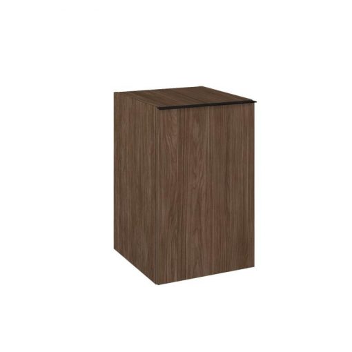 AREZZO design MONTEREY 40 cm sideboard with 1 door in Lincoln walnut color