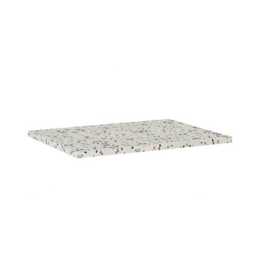 AREZZO design TERRAZZO marble washbasin 60/46/2 mix matt