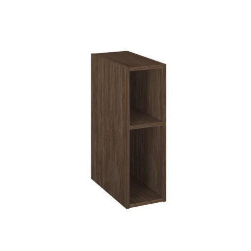 AREZZO design MONTEREY Duo 20 cm open element in Lincoln walnut color