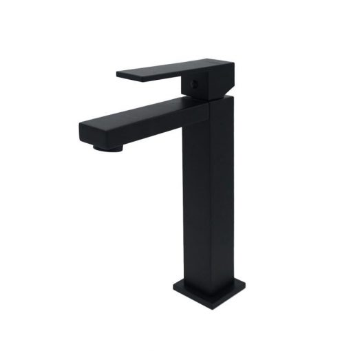 AREZZO design Rhodefield raised basin faucet black