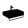 AREZZO design Plano Washbasin with towel holder + drain, black AR-404M