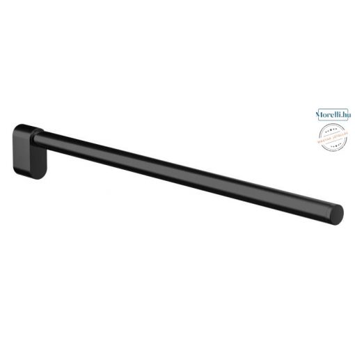 AREZZO design NORO 1-branch towel rack, black