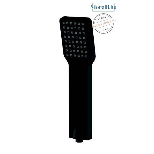 AREZZO design BLACKFIELD 1-function hand shower, black