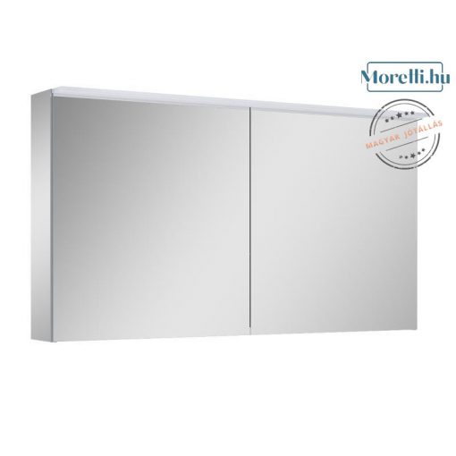 AREZZO design Mirror cabinet PREMIUM 120.2 door + TECHNOBOX+LED LAMP PANEL