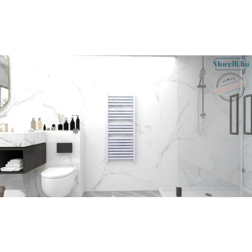 AREZZO design DUO WHITE 1200X500 towel warmer radiator AR-DU12050W