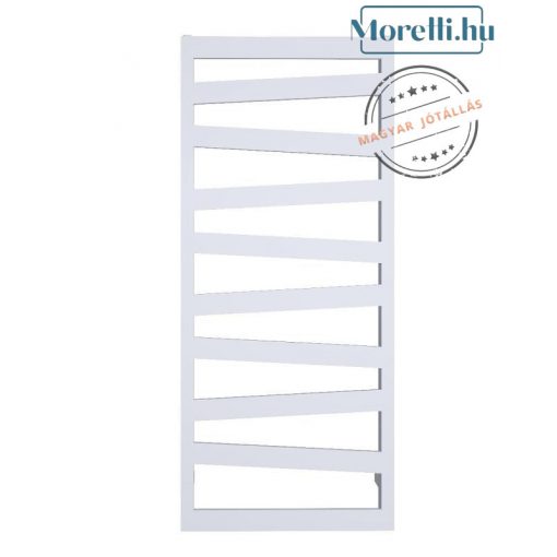 AREZZO design DIAGONAL WHITE towel drying radiator