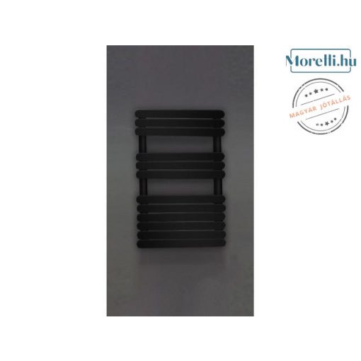 AREZZO design FLAT BLACK 800x500 towel warmer radiator AR-FB8050