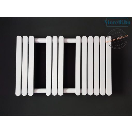 AREZZO design FLAT WHITE 800x500 radiator with towel rail