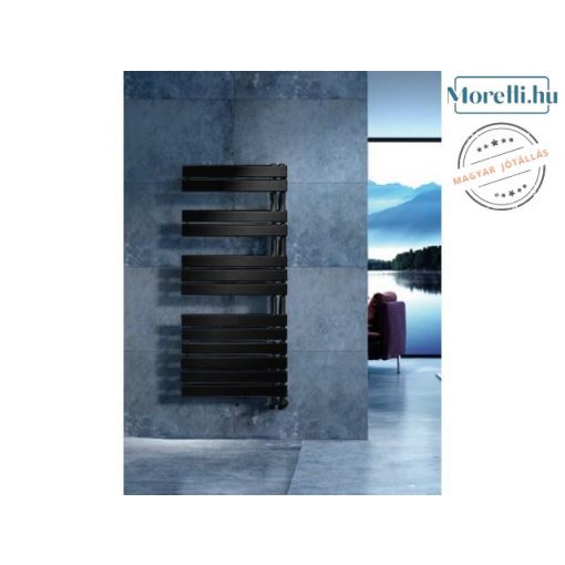 AREZZO design HORIZONT BLACK 1355x550 towel radiator AR-HB13555