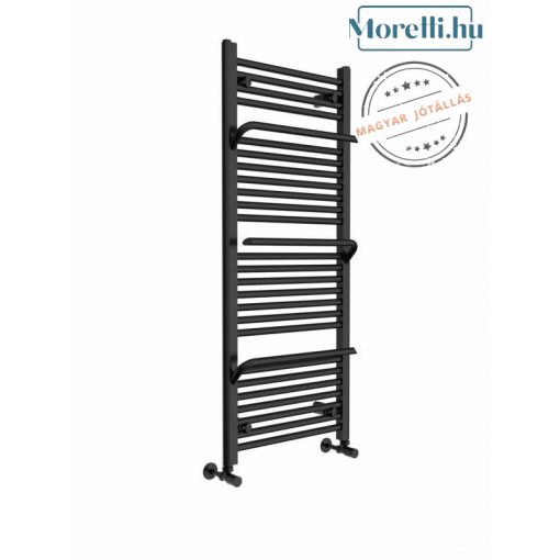 AREZZO design SMART BLACK 1200x500 towel rail radiator AR-SM12050A