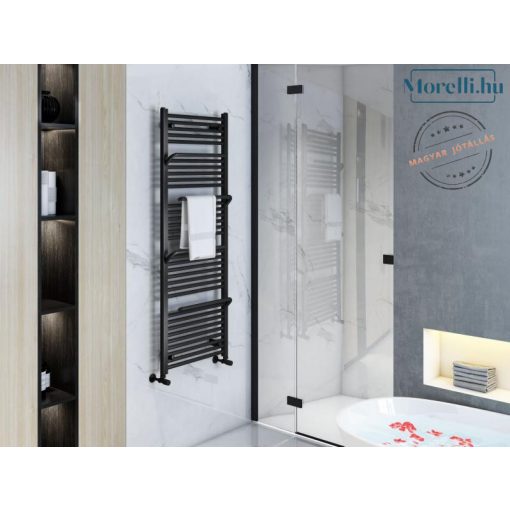 AREZZO design SMART BLACK 1510x550 towel radiator AR-SM15055A