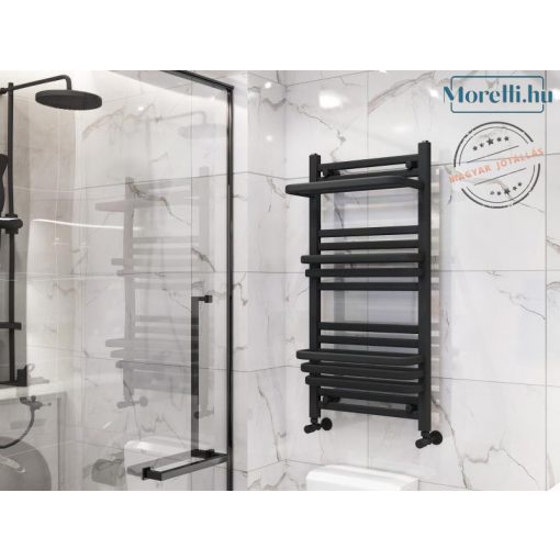 AREZZO design STEP BLACK 1000x500 towel drying radiator AR-SP10050B