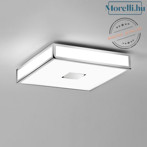 Bathroom Ceiling Lamp Chrome Mashiko 400 Square LED ASTRO 1121067