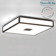   Bathroom Ceiling Lamp Nickel Mashiko 400 Square LED ASTRO 1121069