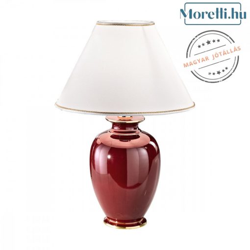 Table Lamp Burgundy GIARDINO AUSTROLUX 0014-74-7