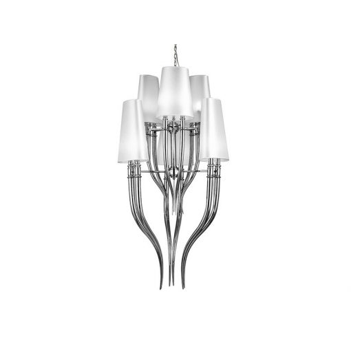 Chandelier 230 White Diablo AZZARDO-0173