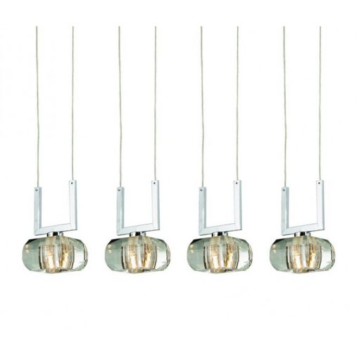 Pendant 120 Transparent Rubic AZZARDO-0494