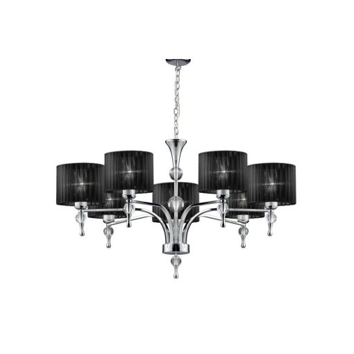 Chandelier Chrome Impress AZZARDO 0500