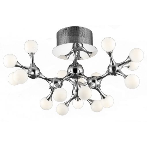 Ceiling Lamp Chrome Neurono AZZARDO-0553