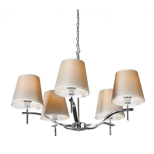 Chandelier 140 Beige Princessa AZZARDO-0724