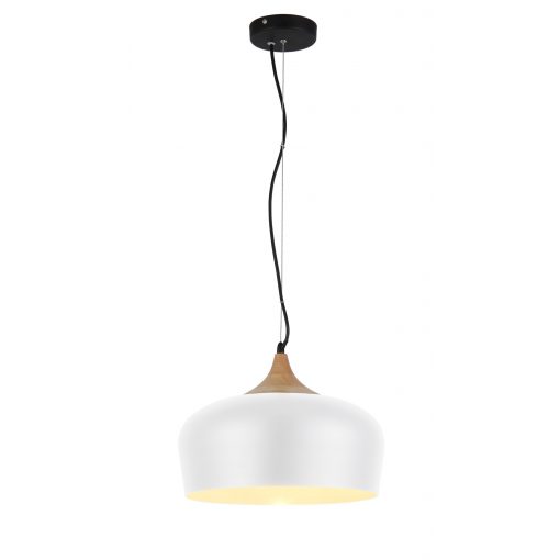 Pendant 140 White Parma AZZARDO-1330